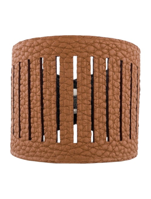 Hermès Petit H Reversible Leather Wrap Bracelet