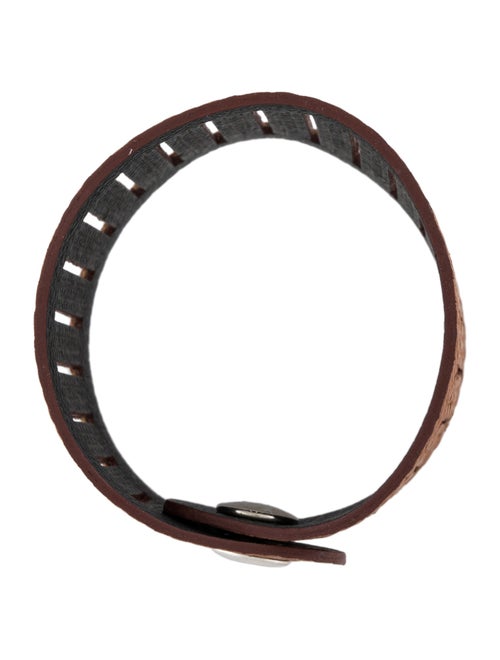 Hermès Petit H Reversible Leather Wrap Bracelet