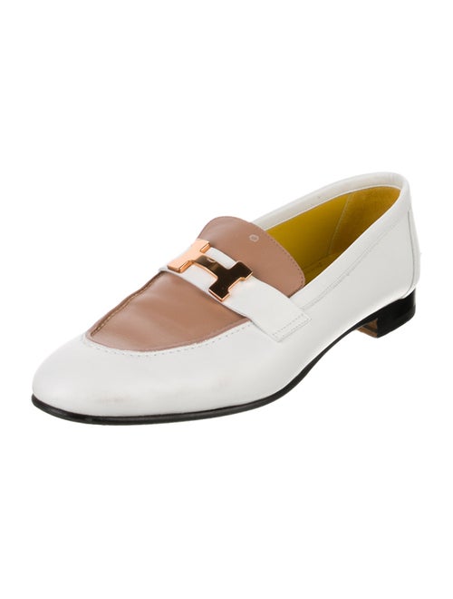 Hermès Paris H Logo Loafers