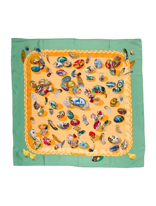 Hermès Couvée d'Hermès Silk Scarf