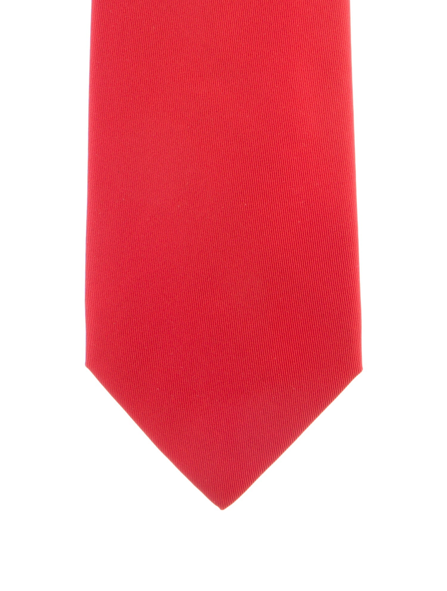 Hermès Solid Silk Tie