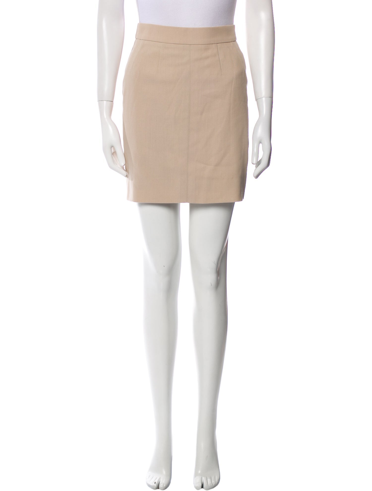 Hermès Wool Mini Skirt