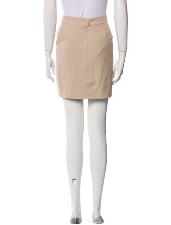 Hermès Wool Mini Skirt