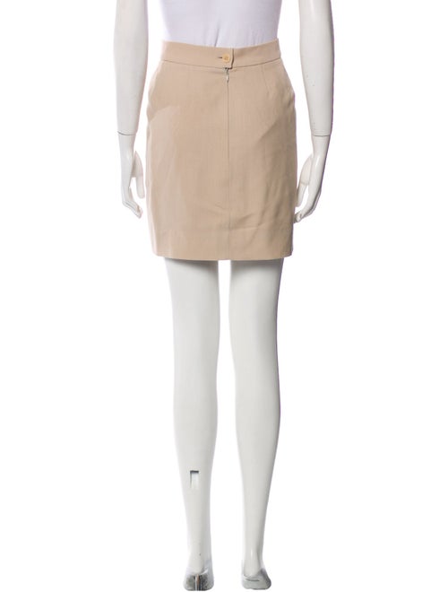 Hermès Wool Mini Skirt