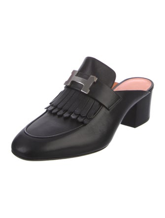 Hermès Tuileries H Logo Mules