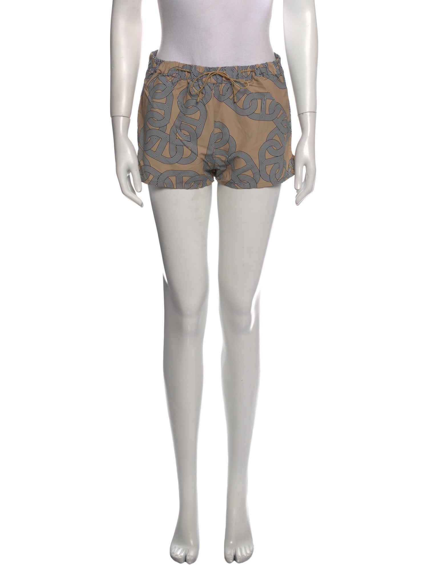 Hermès Printed Mini Shorts