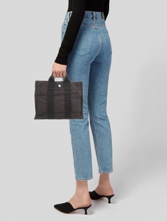 Hermès Toile Herline PM