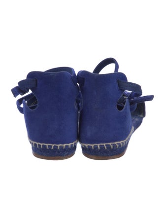 Hermès D'Orsay Suede D'Orsay Flats