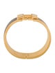 Hermès Clic Clac H Enamel Bangle Bracelet