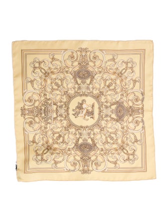 Hermès Les Tuileries Silk Scarf