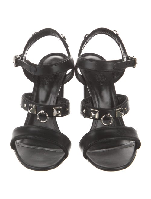 Hermès Leather Slingback Sandals