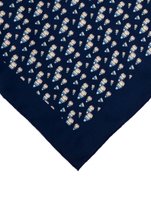 Hermès Handkerchief Silk Scarf