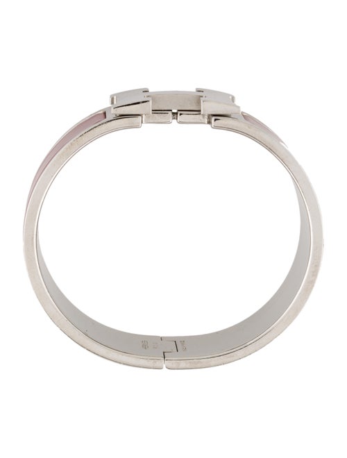 Hermès Clic Clac H Enamel Bangle Bracelet