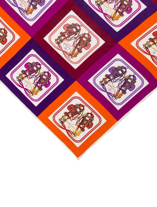 Hermès Mini Brides de Gala Jersey Silk Scarf