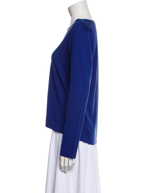 Hermès V-Neck Long Sleeve Top