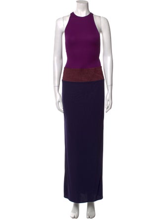 Hermès Lambskin Long Dress