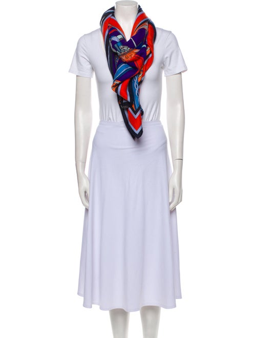 Hermès Duo d'Etriers Cashmere Shawl