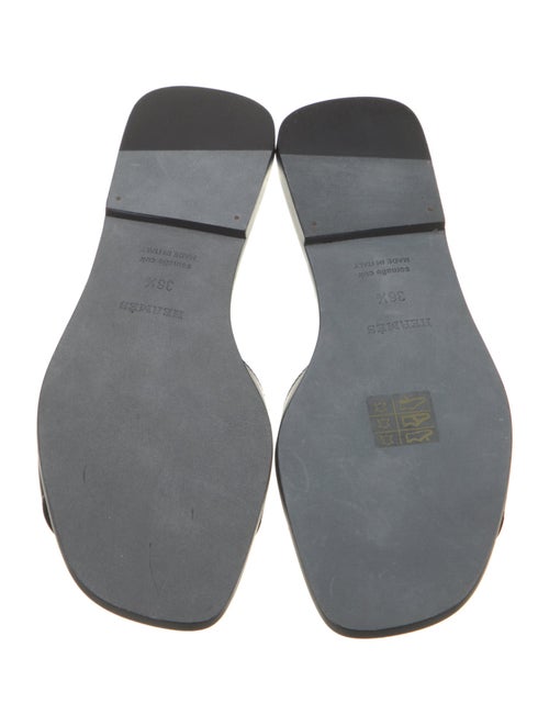 Hermès Oran Leather Slides
