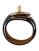 Hermès Kelly Double Tour Leather Wrap Bracelet