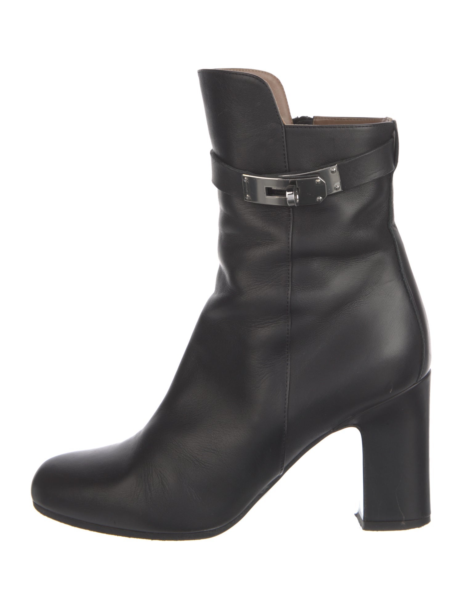Hermès Joueuse Leather Boots