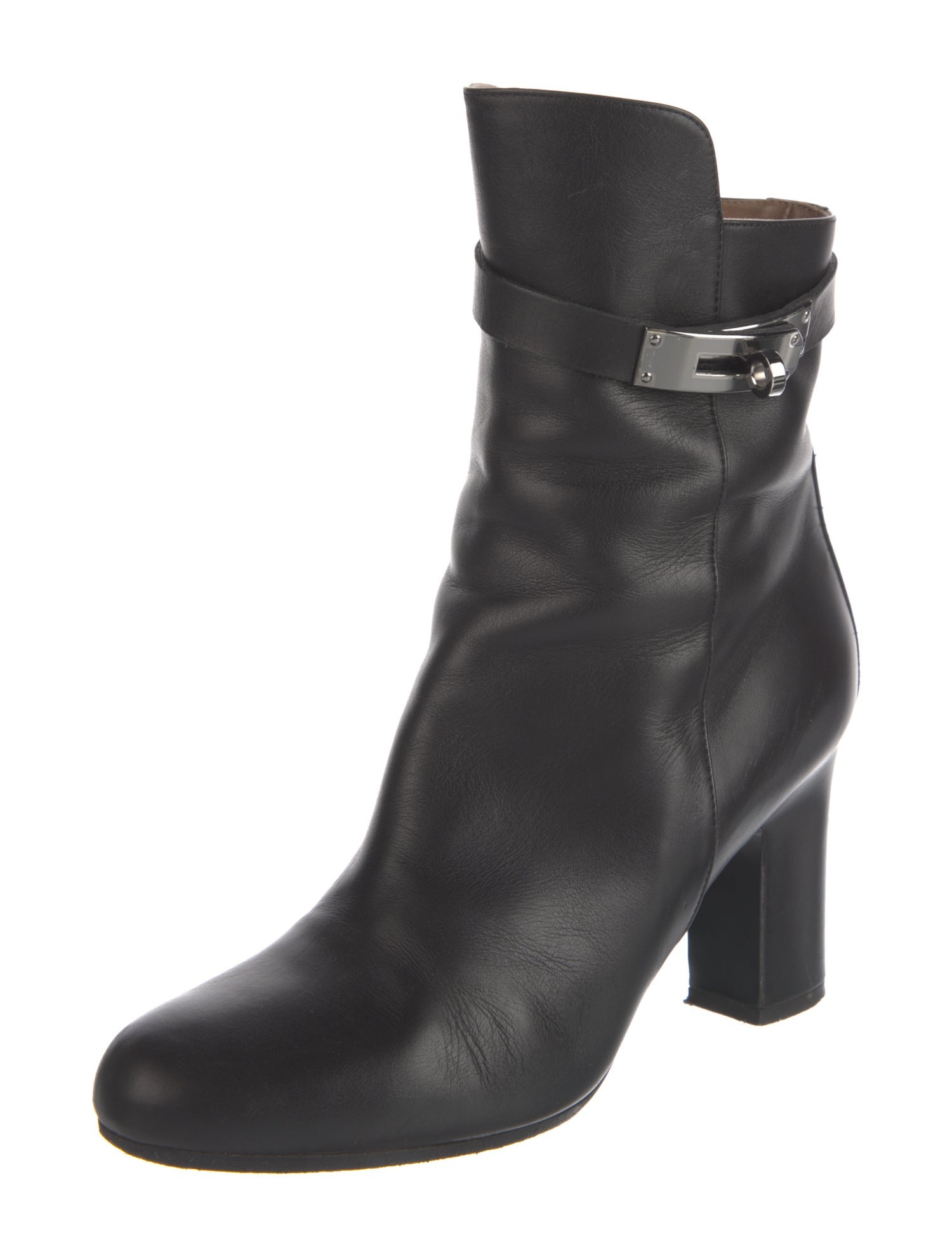 Hermès Joueuse Leather Boots