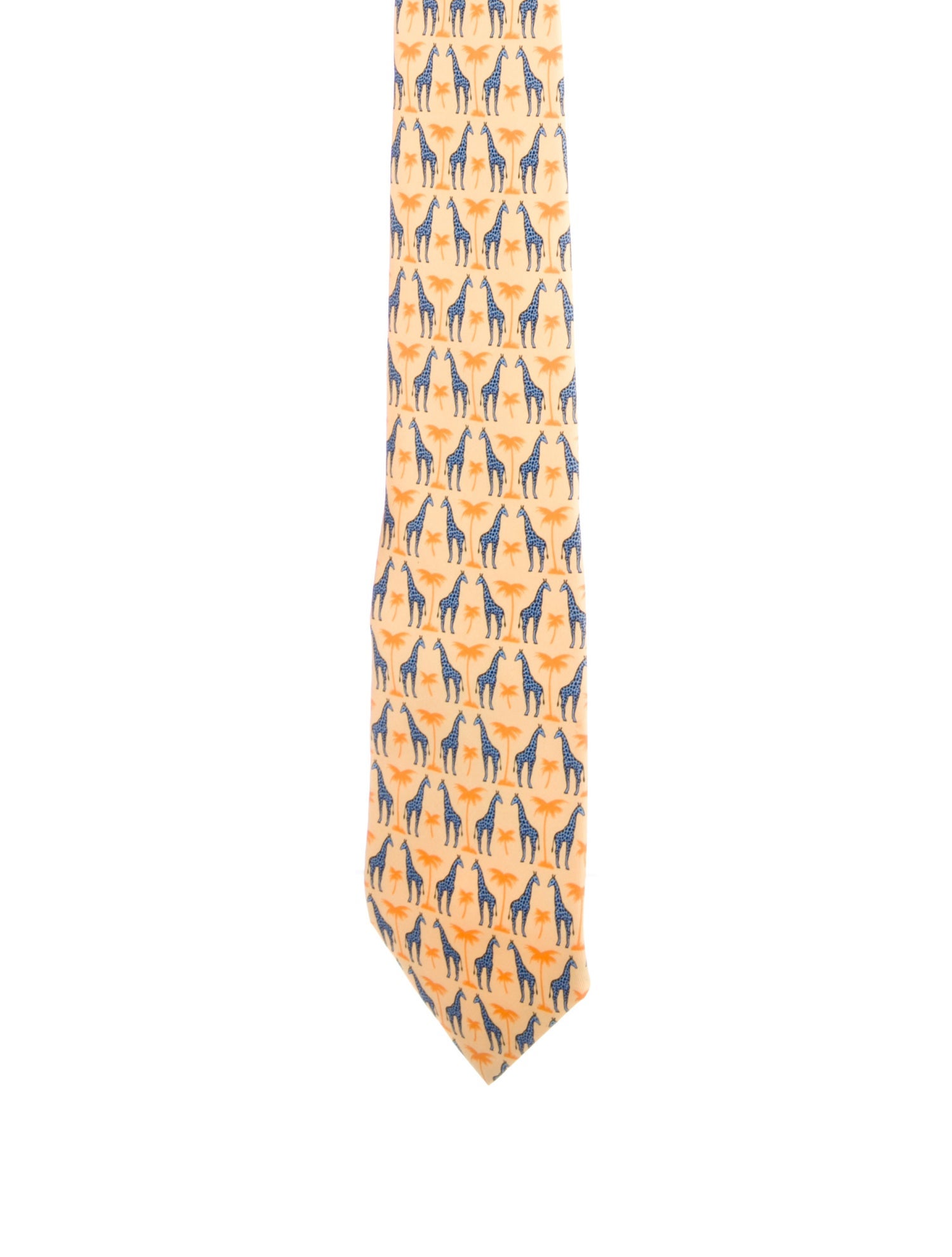 Hermès Silk Patterned Tie