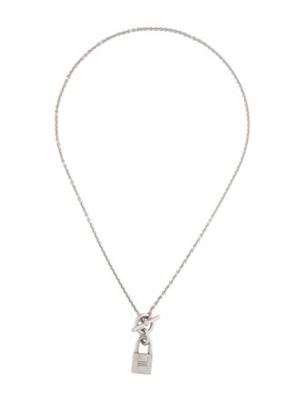 Hermès Cadenas Kelly Lock Pendant Necklace