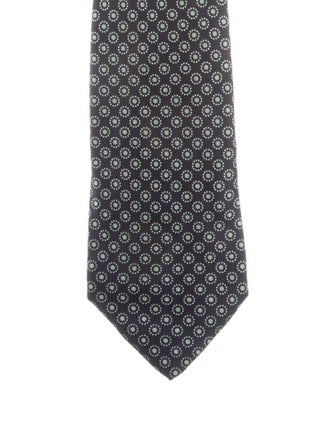Hermès Silk Patterned Tie