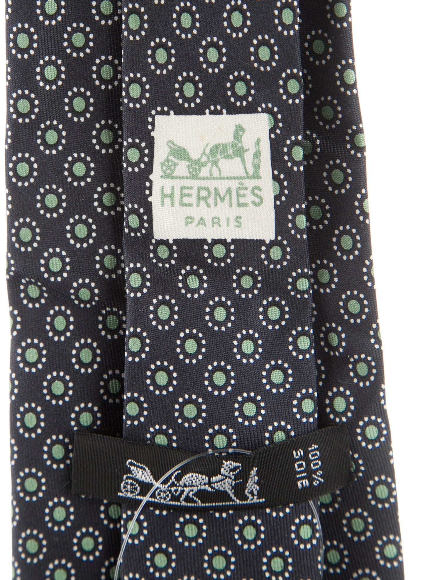 Hermès Silk Patterned Tie