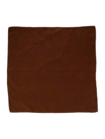 Hermès Silk Pattern print Necktie and Handkerchief set