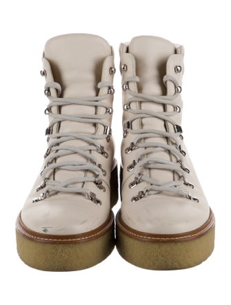 Hermès Leather Hiking Boots