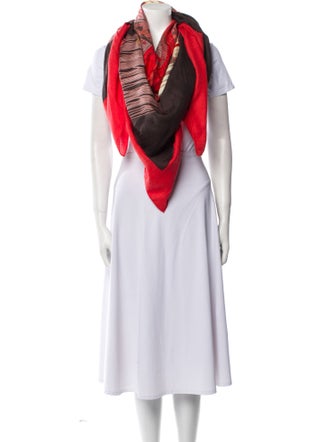 Hermès Selle D'Apparat Marocaine Cashmere Scarf