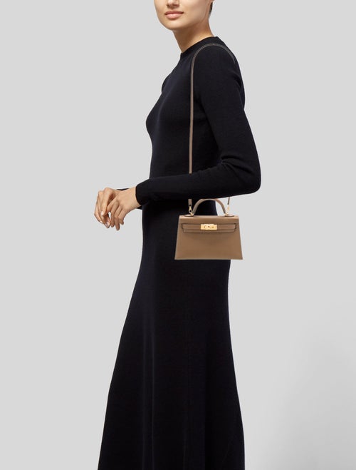 Hermès 2023 Epsom Mini Kelly II Sellier 20