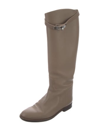 Hermès Riding Leather Riding Boots