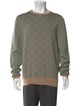Hermès Wool Plaid Print Pullover w/ Tags