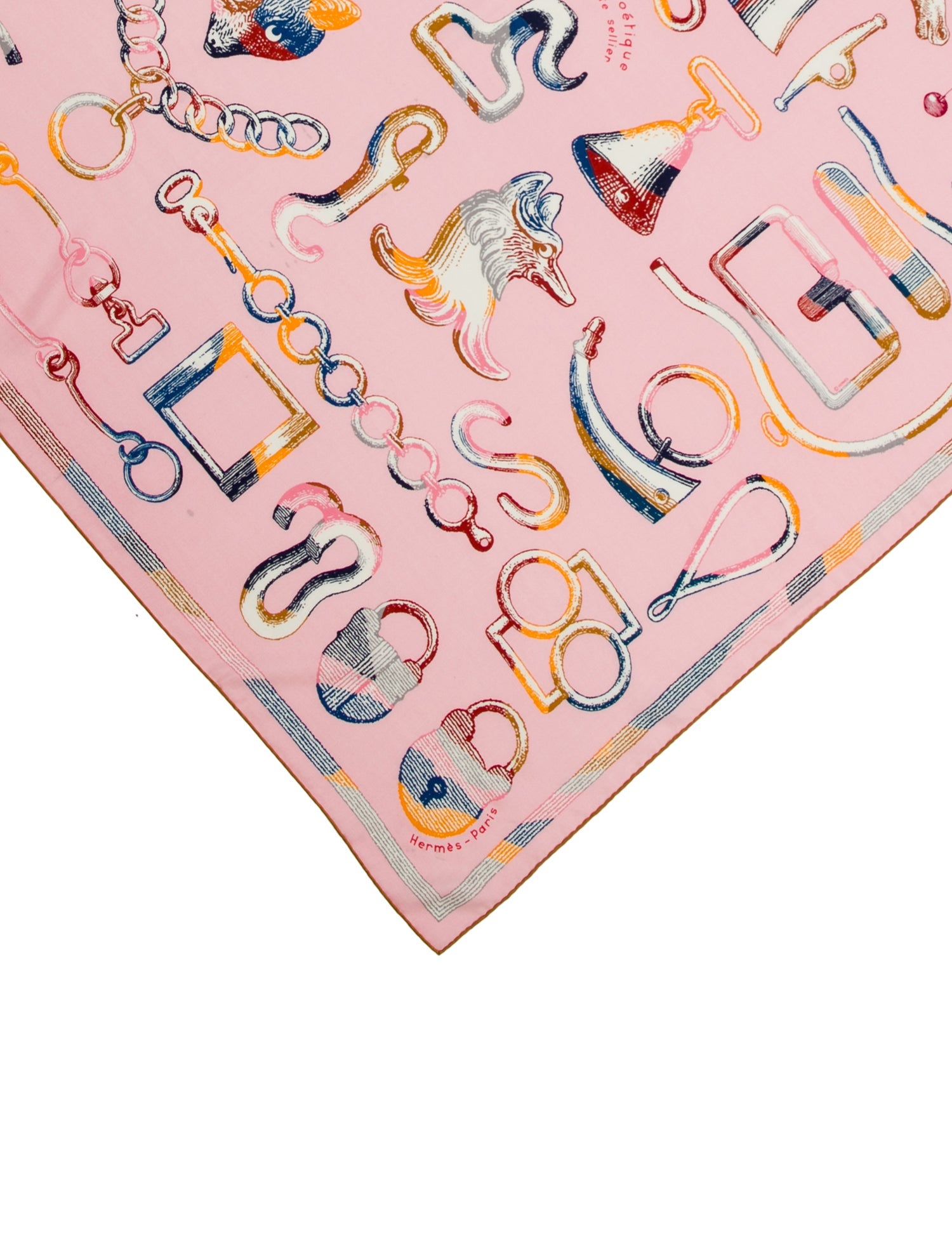 Hermès Inventaire Poetique pour un Conte Sellier Cashmere