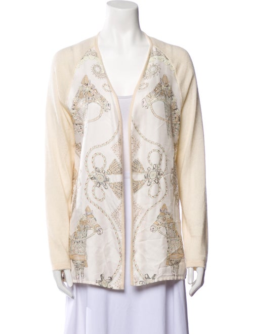 Hermès Silk Printed Sweater