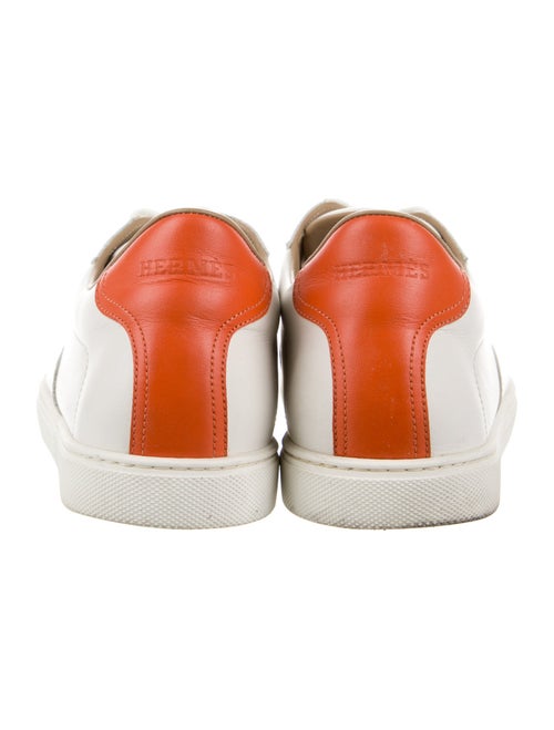 Hermès H Logo Leather Sneakers