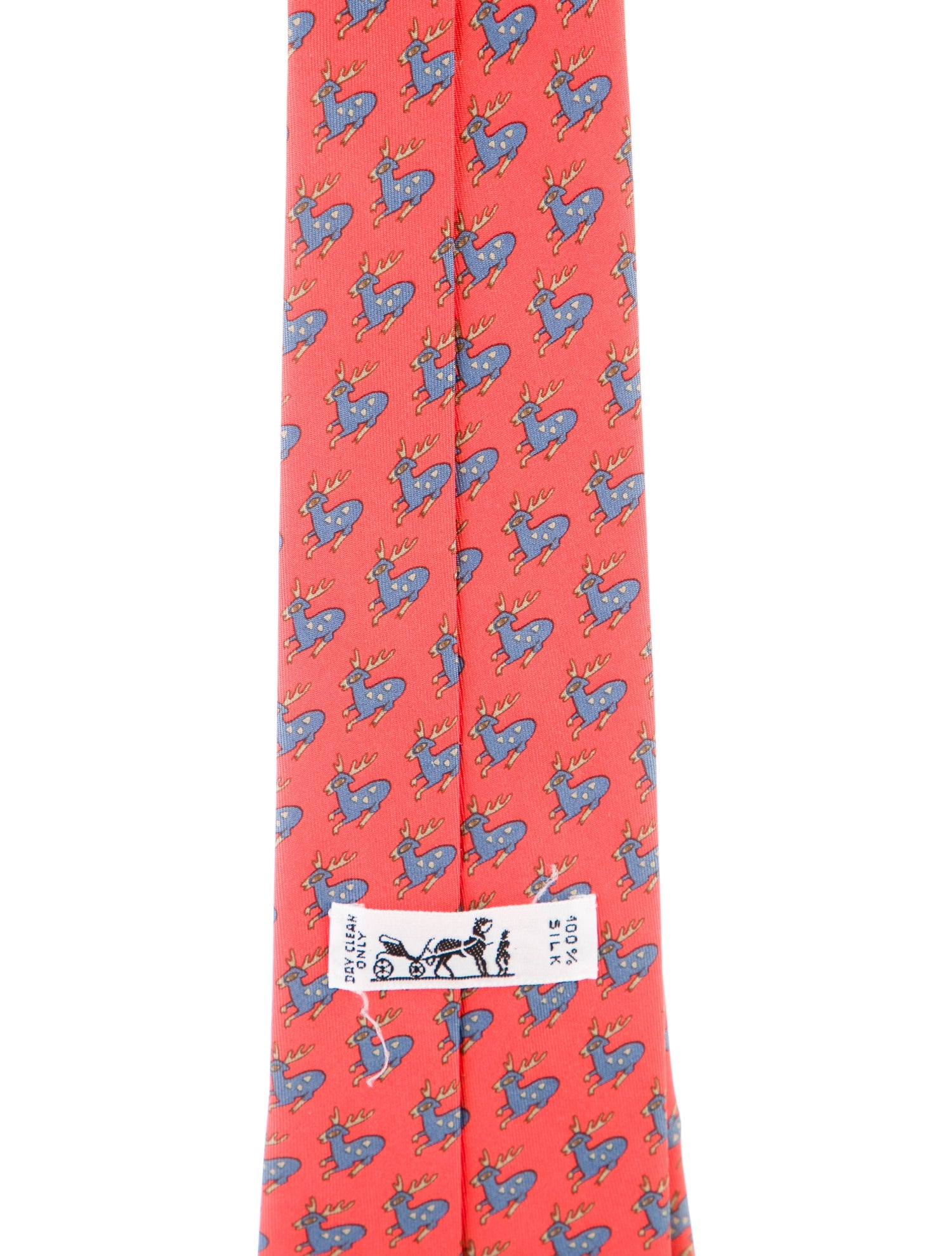 Hermès Silk Pattern Tie