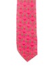 Hermès Pattern Printed Tie