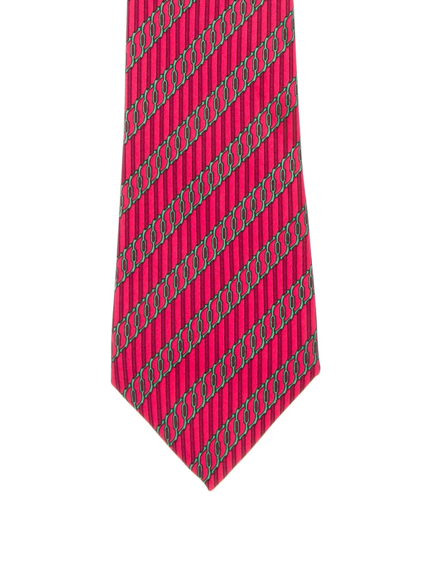 Hermès Silk Pattern Tie