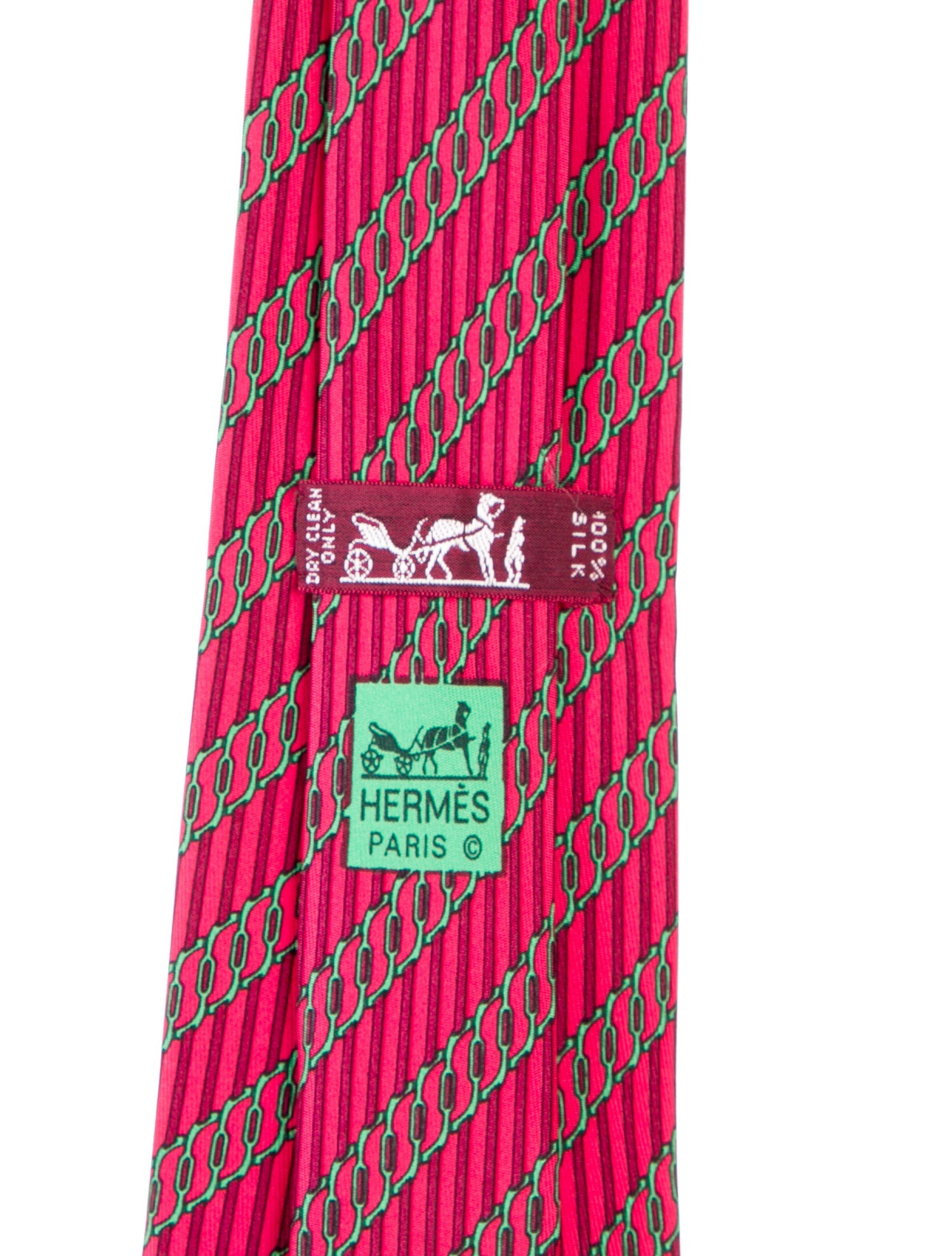 Hermès Silk Pattern Tie