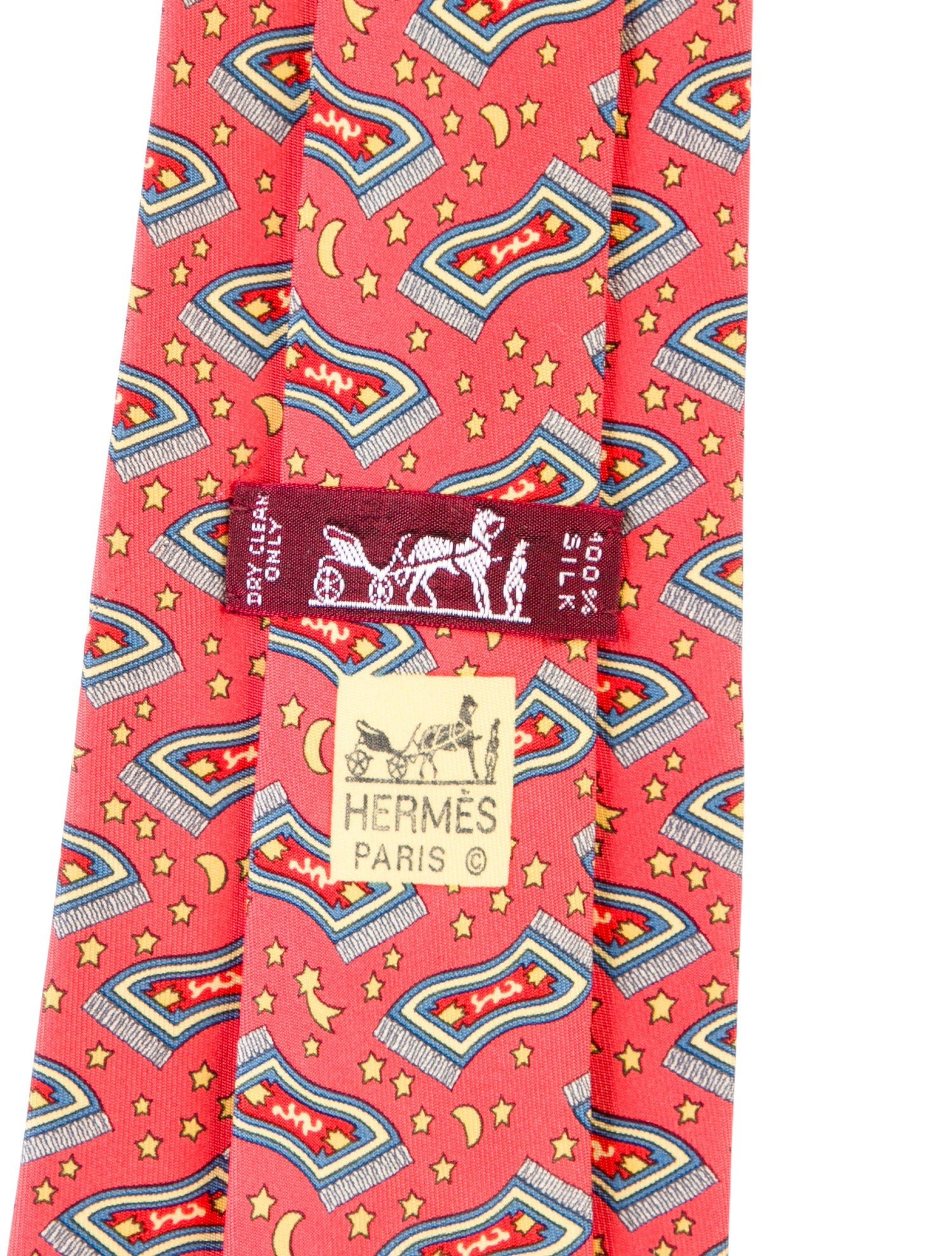 Hermès Silk Pattern Tie