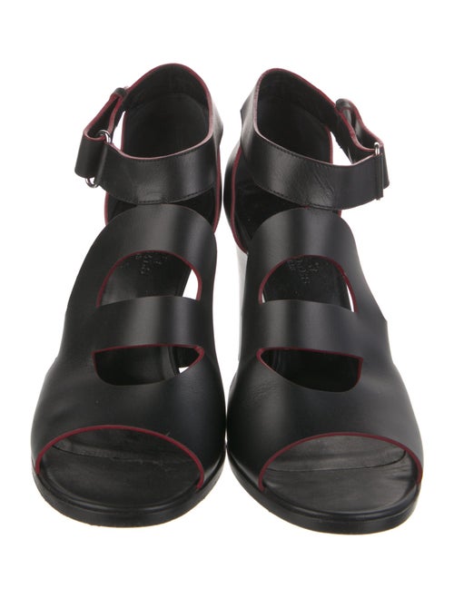 Hermès Mona Leather Gladiator Sandals