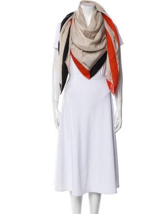 Hermès Encadré Cashmere Shawl