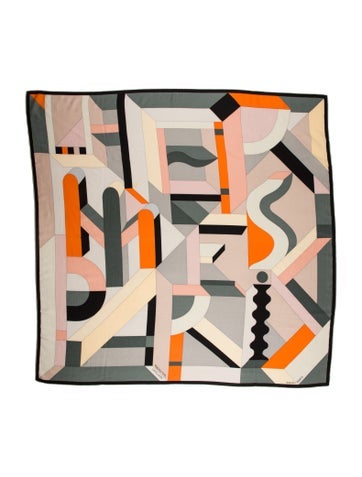 Hermès Scarves and Shawls Perspective Cavaliere Cashmere Shawl 140cm