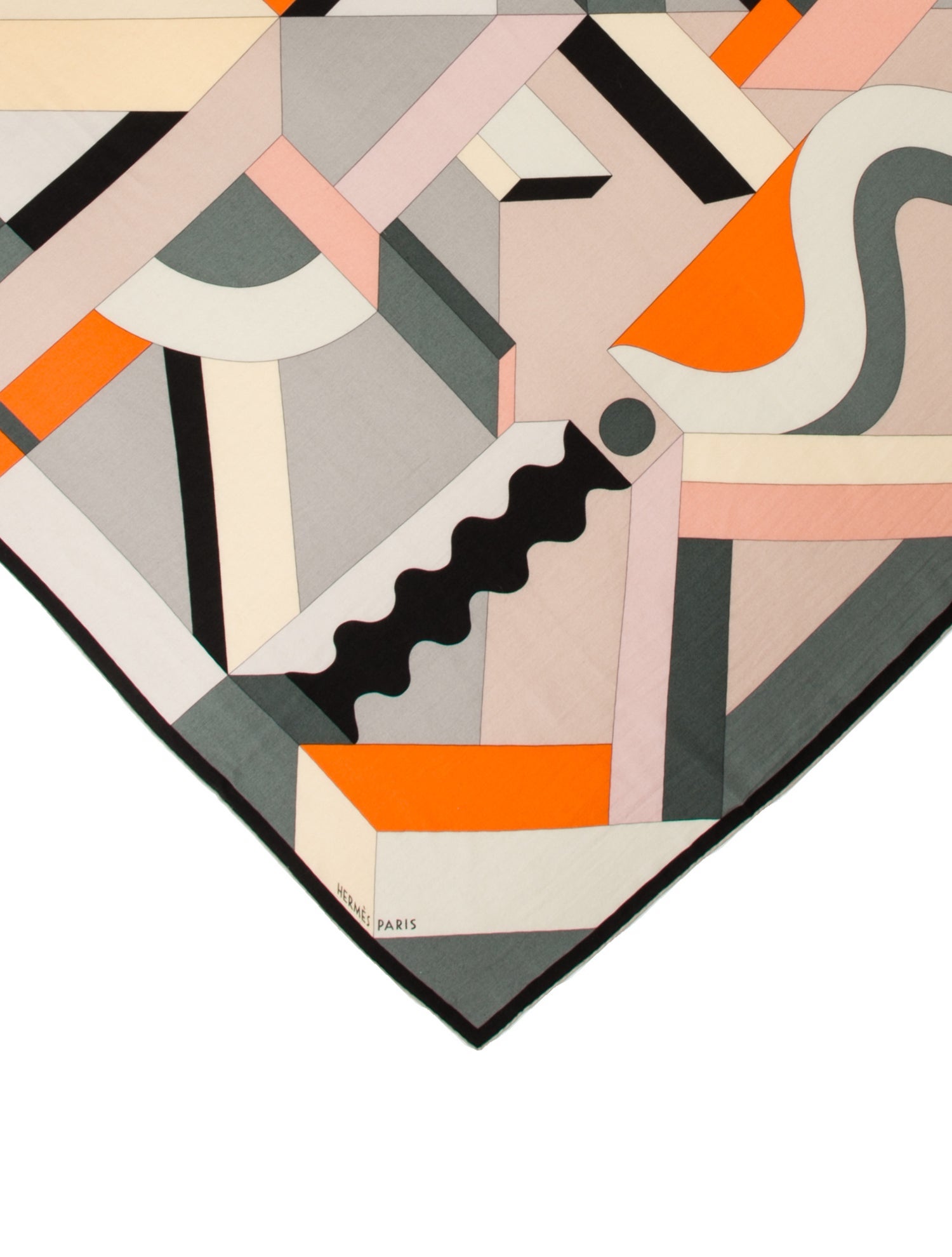 Hermès Perspective Cavaliere Cashmere Shawl