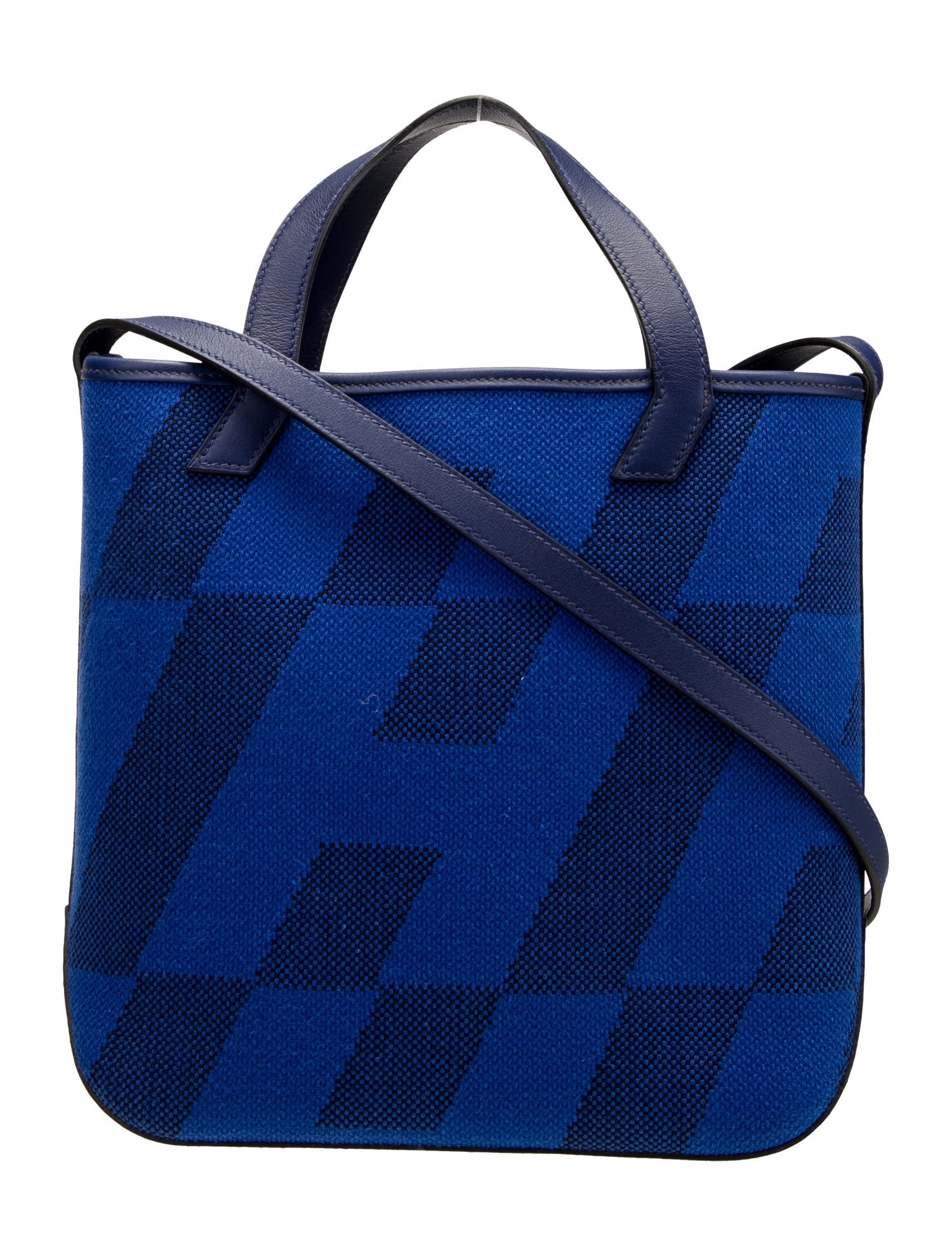 Hermès Cabas H En Biais 27