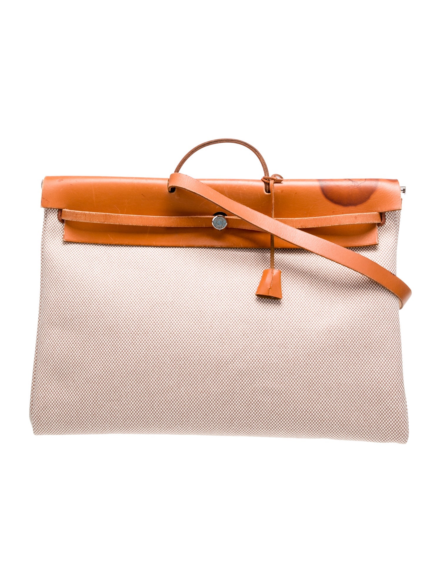 Hermès Toile & Vache Hunter Herbag 50