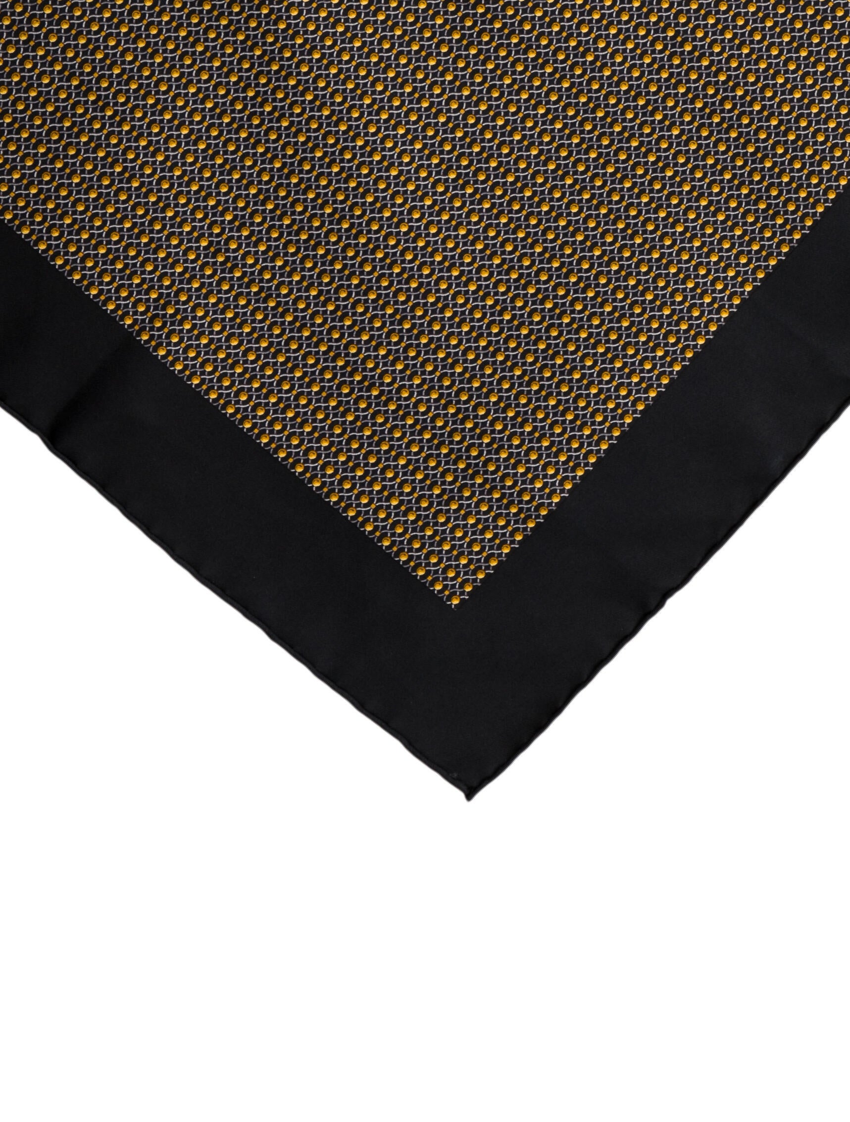 Hermès Pocket Square Silk Silk Scarf